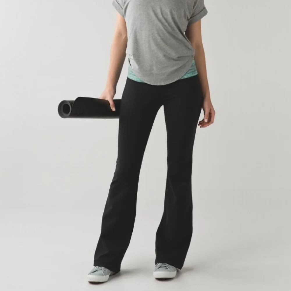 Lululemon Groove Pant III (Regular) *Full-On LuonBlack / Space Dye - 4reg - Picture 14 of 15